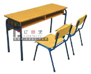 Double Student Desk and Chair (GT-48)