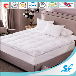 7D 64mm Fiber Ball Filling Mattress Topper for Hotel