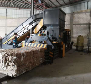 Hba80-11075 Automatic Horzontal Hydraulic Baler