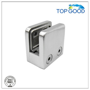 Topgood Stainless Steel Square Glass Clamp for Glass Railing System (80100)