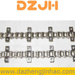 ANSI Short Pitch Stainless Steel Attachment Chains